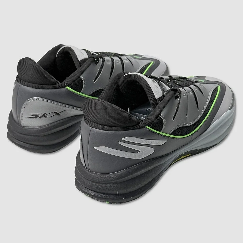Skechers Performance SKX B-Lite Shoes - NEW‎ Mens 10 Grey / Lime - #49336-CL2